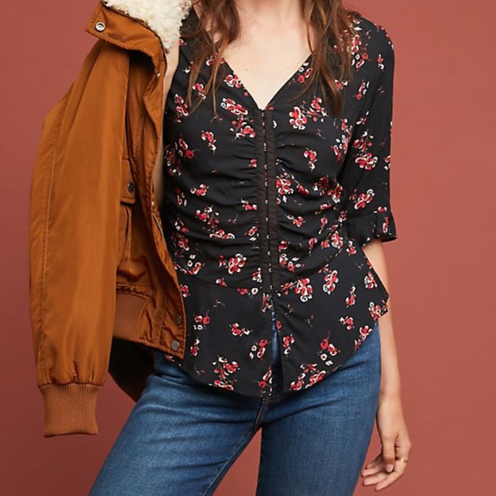 Velvet blouse